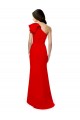 Sleeveless Red Mermaid One Shoulder Formal Dress / Bridesmaid Dress Maidstone