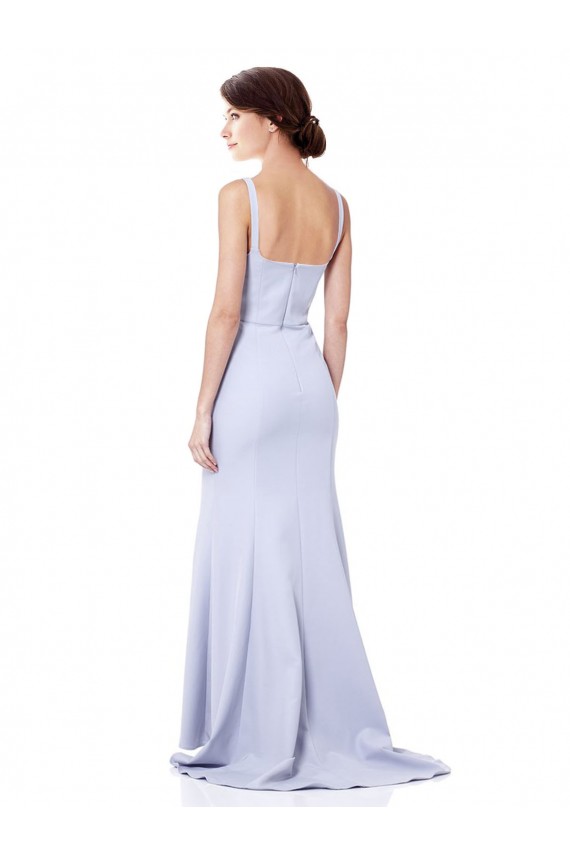 Sleeveless Light Sky Blue Mermaid Spaghetti Straps Evening Gown / Prom Dress / Bridesmaid Dress Maidstone