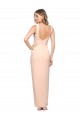 Sleeveless Nude Sheath Square Neck Formal Evening Gown / Prom Dress / Bridesmaid Dress Maidstone