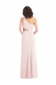 Sleeveless Pink Trumpet One Shoulder Formal Evening Gown / Prom Dress / Bridesmaid Dress Maidstone