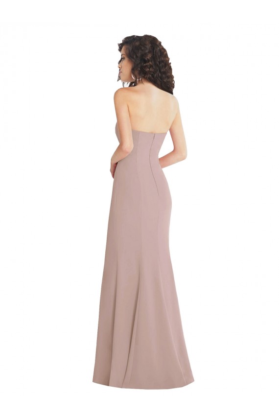 Sleeveless Dusty Pink Mermaid Sweetheart Formal Dress / Bridesmaid Dress Maidstone