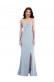 Sleeveless Light Sky Blue Trumpet Spaghetti Straps Formal Evening Gown / Prom Dress / Bridesmaid Dress Maidstone