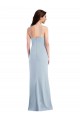 Sleeveless Light Sky Blue Trumpet Spaghetti Straps Formal Evening Gown / Prom Dress / Bridesmaid Dress Maidstone