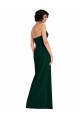 Sleeveless Midnight Green Low Back Sheath Scoop Neck Formal Evening Gown / Prom Dress / Bridesmaid Dress Maidstone