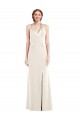 Sleeveless Ivory Low Back Trumpet Halter Neck Semi Formal Evening Dress / Prom Dress / Bridesmaid Dress Maidstone
