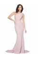 Sleeveless Mauve Sheath One Shoulder Semi Formal Evening Dress / Prom Dress / Bridesmaid Dress Maidstone