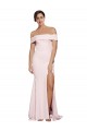 Sleeveless Pink Low Back Sheath Square Neck Formal Evening Gown / Prom Dress / Bridesmaid Dress Maidstone