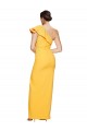 Sleeveless Saffron Sheath One Shoulder Formal Evening Gown / Prom Dress / Bridesmaid Dress Maidstone