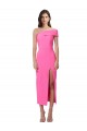 Sleeveless Fuchsia Sheath One Shoulder Formal Evening Gown / Prom Dress / Bridesmaid Dress Maidstone