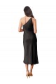 Sleeveless Black Sheath One Shoulder Black Tie Evening Dress / Prom Dress / Bridesmaid Dress Maidstone
