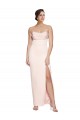 Sleeveless Low Back Mermaid Cowl Neck Formal Evening Gown / Prom Dress / Bridesmaid Dress Maidstone