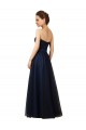 Sleeveless Dark Navy A-Line Sweetheart Bridesmaid Gown Maidstone