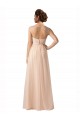 Sleeveless Nude A-Line Sweetheart Bridesmaid Evening Gowns Maidstone