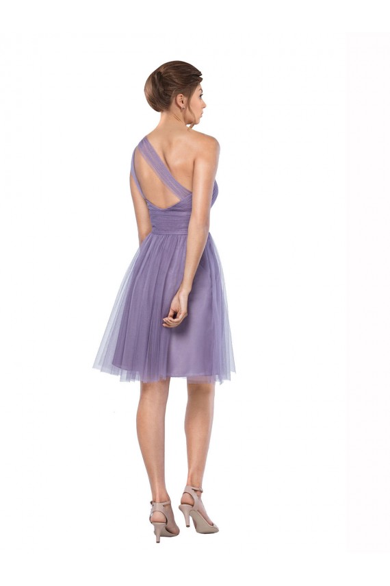 Sleeveless Watermelon A-Line One Shoulder Bridesmaid Dress Maidstone