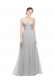Sleeveless Silver A-Line Sweetheart Bridesmaid Dress Maidstone
