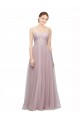 Sleeveless Light Lilac A-Line Sweetheart Bridesmaid Dress / Evening Dress Maidstone