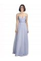 Sleeveless Lilac A-Line Spaghetti Straps Bridesmaid Dress Maidstone