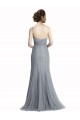 Sleeveless Slate Grey Mermaid One Shoulder Bridesmaid Dress Maidstone