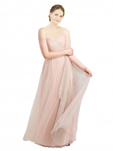 Sleeveless Pink A-Line Sweetheart Bridesmaid Dress / Evening Dress Maidstone