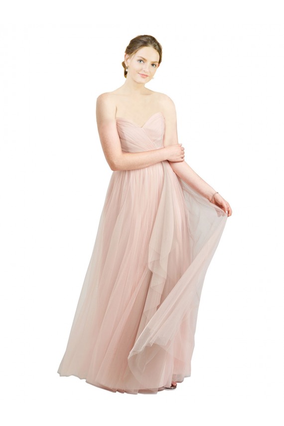 Sleeveless Pink A-Line Sweetheart Bridesmaid Dress / Evening Dress Maidstone