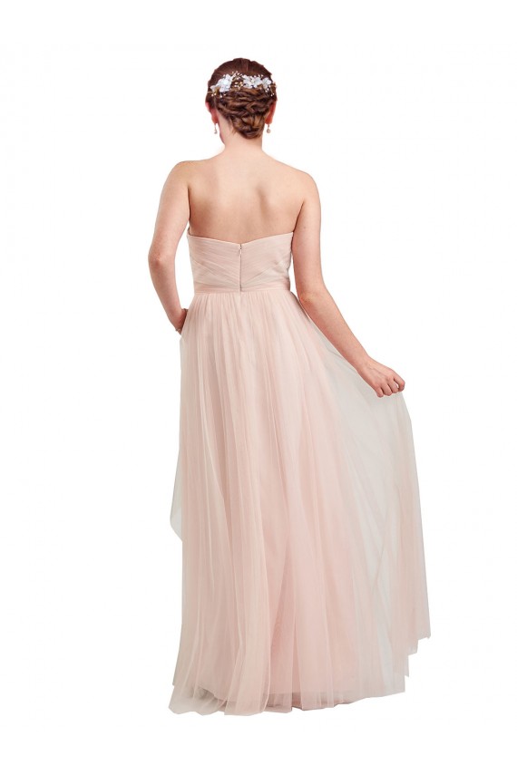 Sleeveless Pink A-Line Sweetheart Bridesmaid Dress / Evening Dress Maidstone