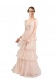 Sleeveless Pink A-Line V-Neck Semi Formal Evening Dress / Bridesmaid Dress Maidstone