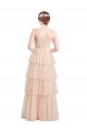 Sleeveless Pink A-Line V-Neck Semi Formal Evening Dress / Bridesmaid Dress Maidstone