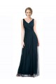 Sleeveless Blue A-Line V-Neck Bridesmaid Dress Maidstone