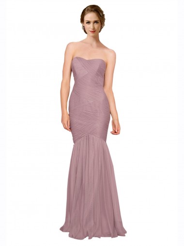 Sleeveless Mermaid Sweetheart Bridesmaid Dress Maidstone