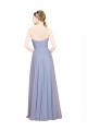 Sleeveless Light Sky Blue Low Back A-Line Sweetheart Formal Dress / Bridesmaid Dress Maidstone