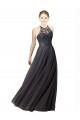 Sleeveless Slate Grey Criss Cross Back A-Line Sweetheart Bridesmaid Dress Maidstone