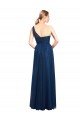 Sleeveless Black A-Line One Shoulder Bridesmaid Dress / Evening Dress Maidstone