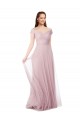 Sleeveless A-Line Off the Shoulder Bridesmaid Dress / Evening Dress Maidstone