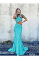 Sleeveless Shown Color Mermaid One Shoulder Prom Dresses Maidstone
