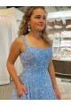 Sleeveless Shown Color A-Line Scoop Neck Prom Dress / Evening Dress Maidstone