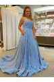 Sleeveless Shown Color A-Line Scoop Neck Prom Dress / Evening Dress Maidstone