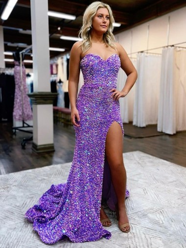 Sleeveless Lavender A-Line Sweetheart Homecoming Dress Maidstone
