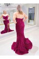 Sleeveless Shown Color Sheath Sweetheart Evening Dress Maidstone