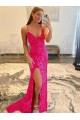 Sleeveless Shown Color Sheath V-Neck Gowns Maidstone