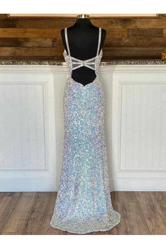 Sleeveless Sheath V-Neck Evening Gown / Prom Dress Maidstone