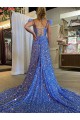 Sleeveless Shown Color A-Line V-Neck Prom Dress / Evening Dress Maidstone