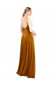 Sleeveless Gold A-Line Spaghetti Straps Prom Dress / Bridesmaid Dress Maidstone