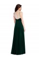 Sleeveless Dark Green A-Line Halter Neck Semi Formal Evening Dress / Prom Dress / Bridesmaid Dress Maidstone