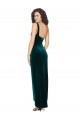 Sleeveless Dark Green Low Back Sheath One Shoulder High Low Evening Gown / Prom Dress / Bridesmaid Dress Maidstone
